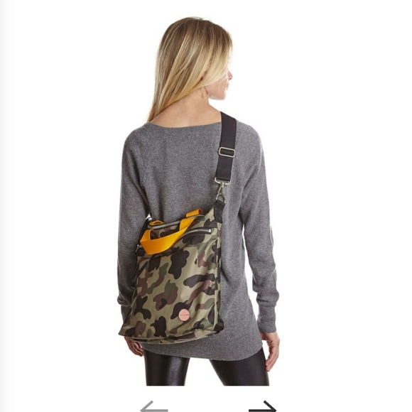 Shortylove "Wonder" Camo Print Large Crossbody/Shoulder/Top Handle Versatile Bag - Picture 13 of 14